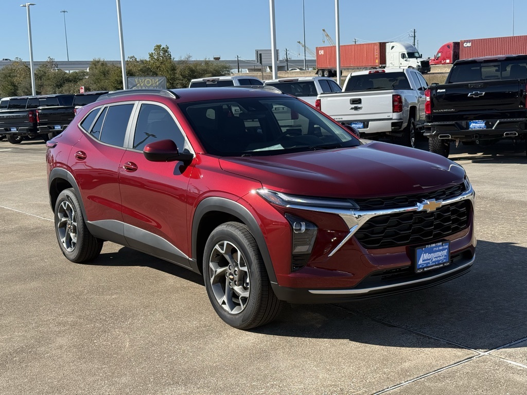 2025 Chevrolet Trax LT Red at Bayshore Chrysler Jeep Dodge Ram
