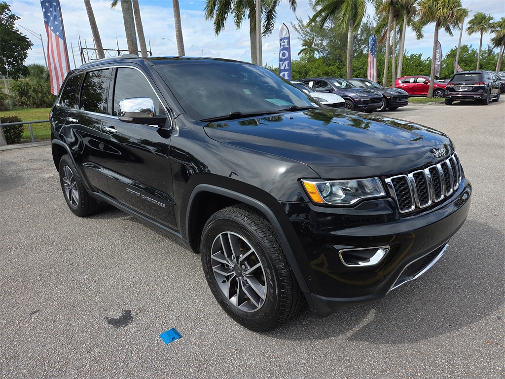 Certified 2019 Jeep Grand Cherokee Limited with VIN 1C4RJEBG5KC790201 for sale in Tamarac, FL