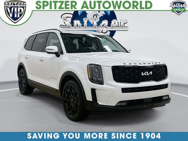 Glacial White Pearl 2022 Kia Telluride SX AWD SUV / Crossover All-Wheel Drive 8-Speed Automatic