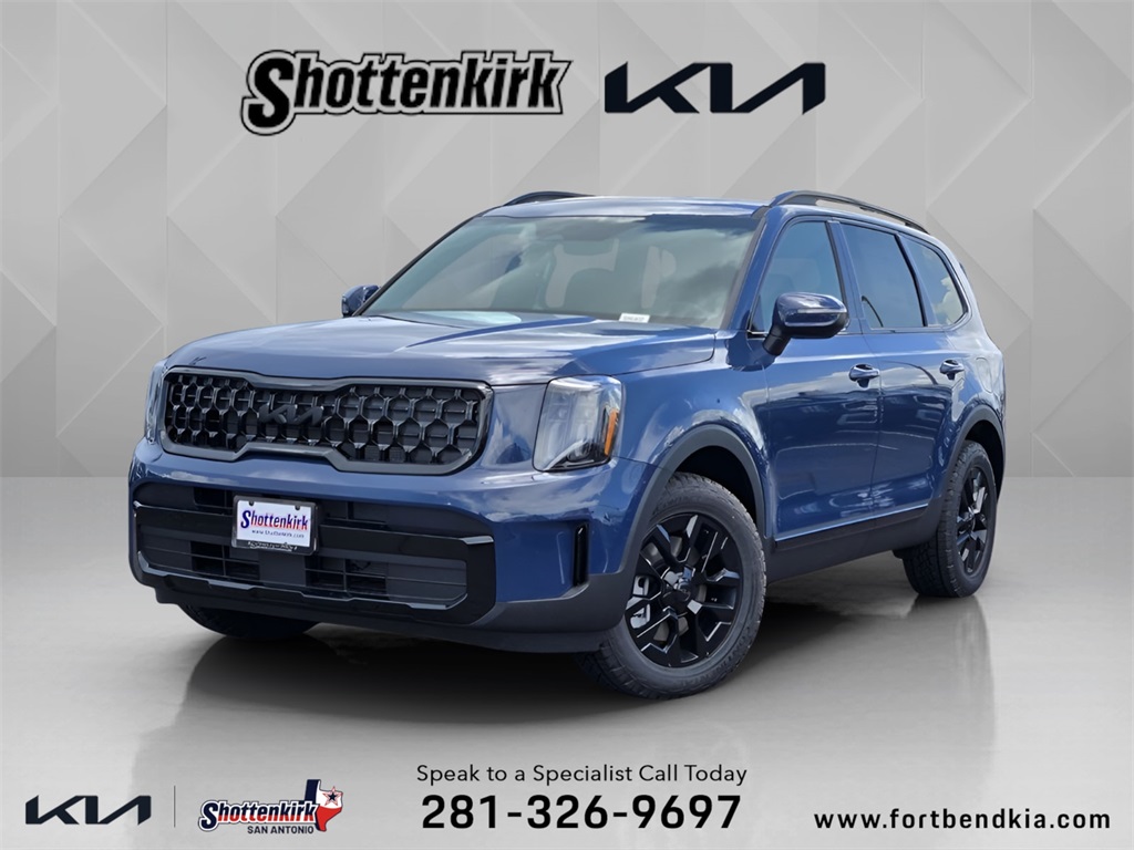 2025 Kia Telluride EX X-Pro Blue at DeMontrond Automotive Group