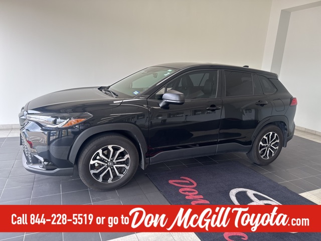 2024 Toyota Corolla Cross Hybrid S Black at Classic Chevrolet Galveston