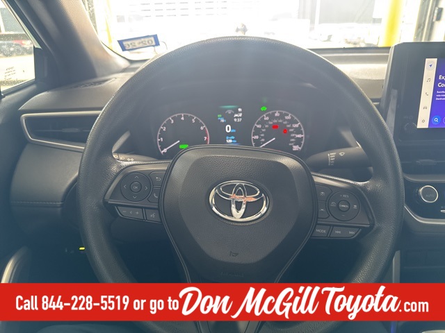 2024 Toyota Corolla Cross Hybrid S Black at Classic Chevrolet Galveston