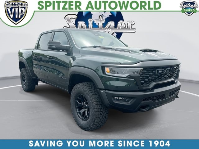 Serrano Green Metallic 2026 RAM 1500 RHO Crew Cab AWD Pickup Truck All-Wheel Drive 8-Speed Automatic