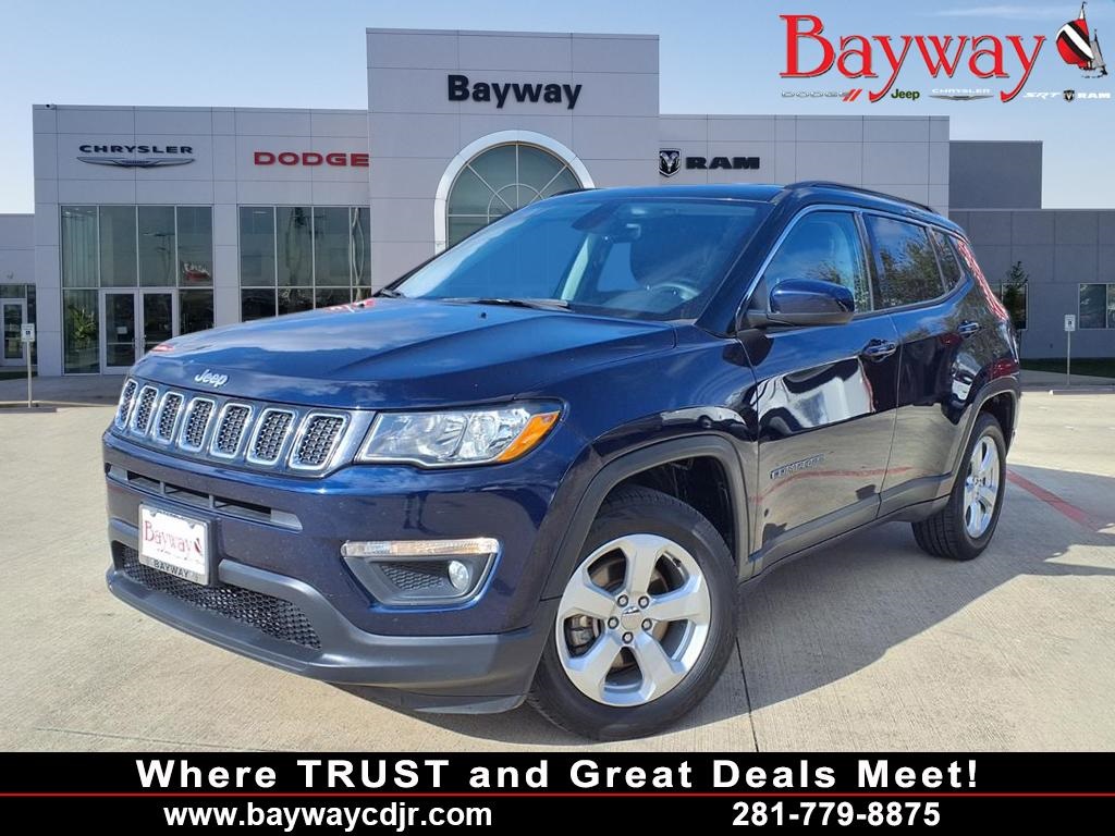 2018 Jeep Compass Latitude Blue at Mac Haik CDJR North Houston