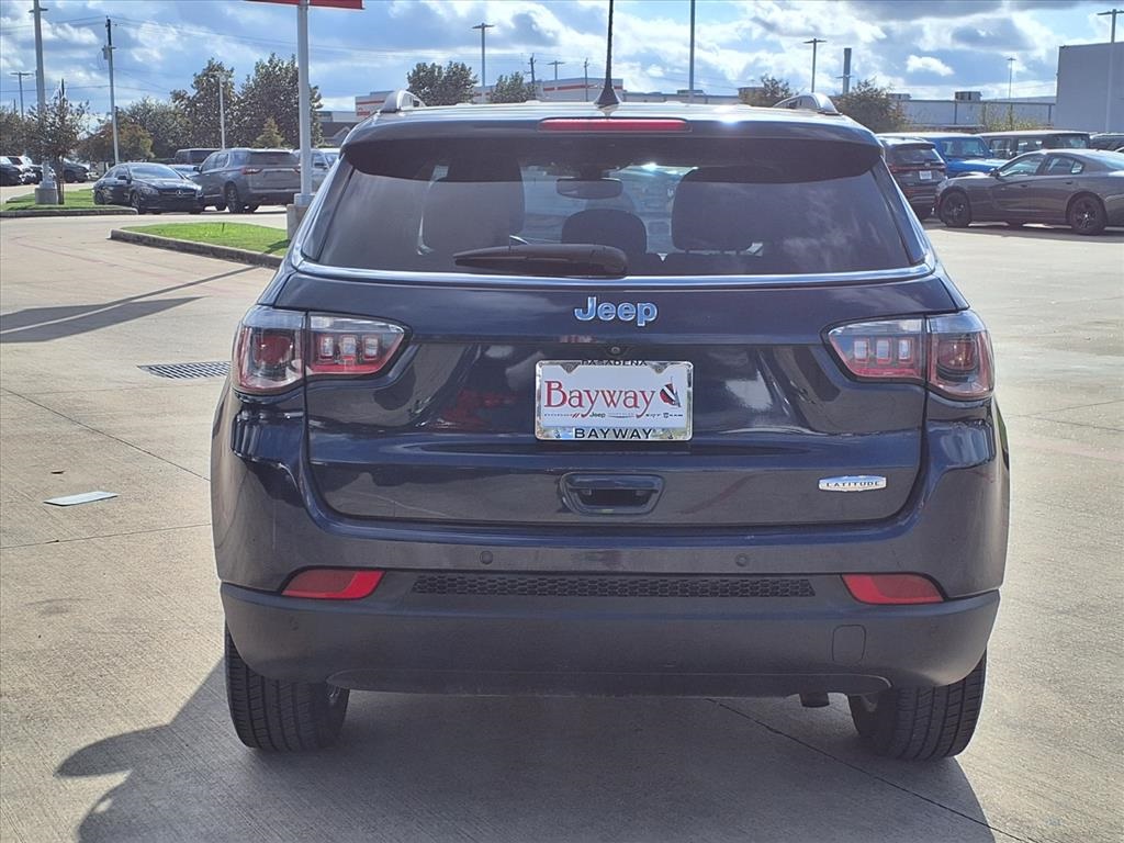 2018 Jeep Compass Latitude Blue at Mac Haik CDJR North Houston