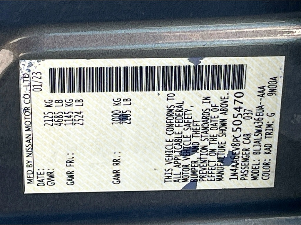 2023 Nissan Maxima SR Gray at Mac Haik CDJR North Houston