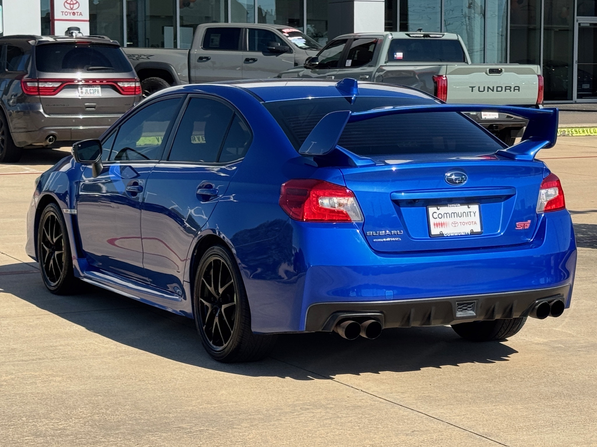 2020 Subaru WRX STi Blue at Emmons Autoplex