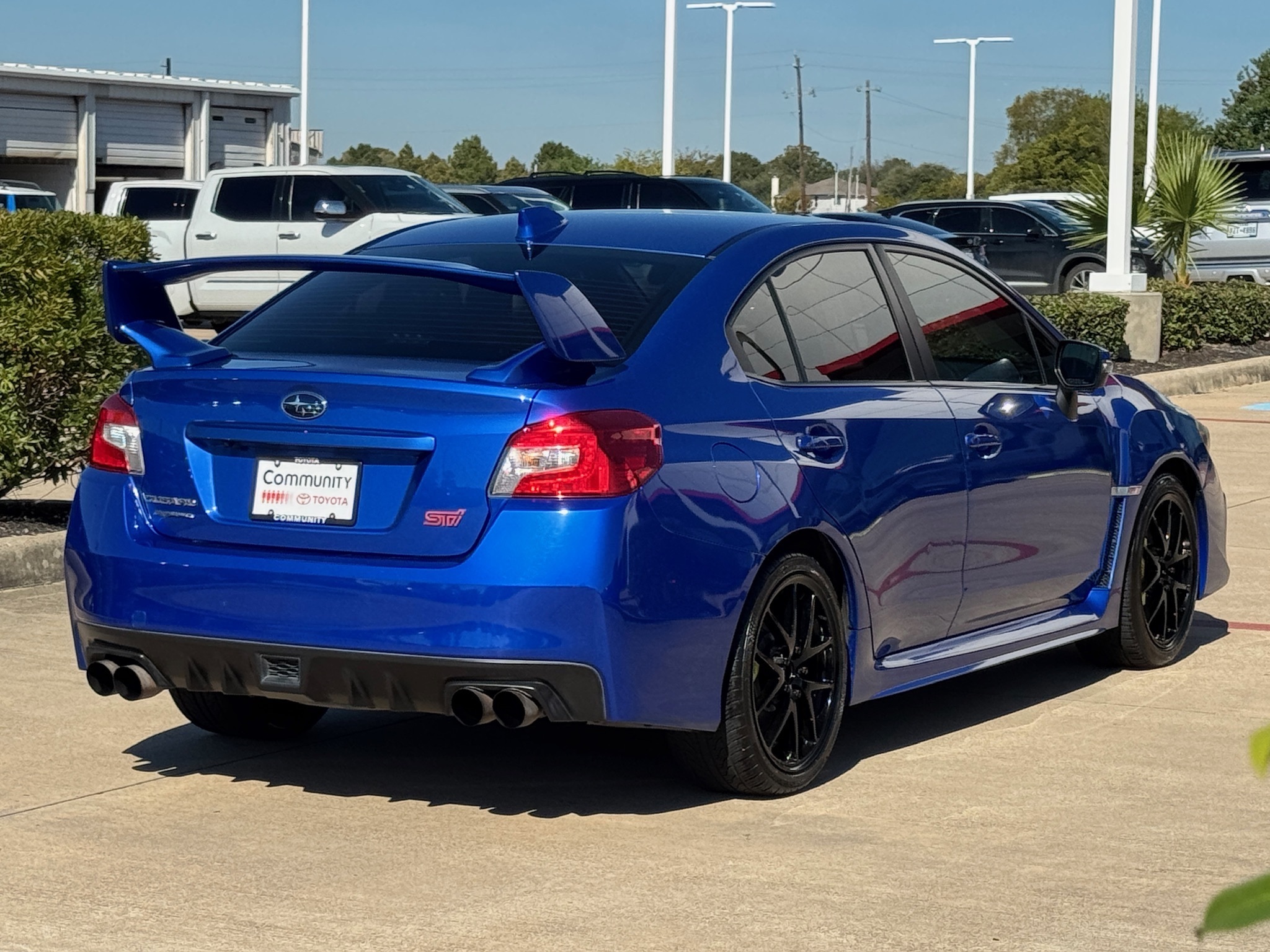 2020 Subaru WRX STi Blue at Emmons Autoplex