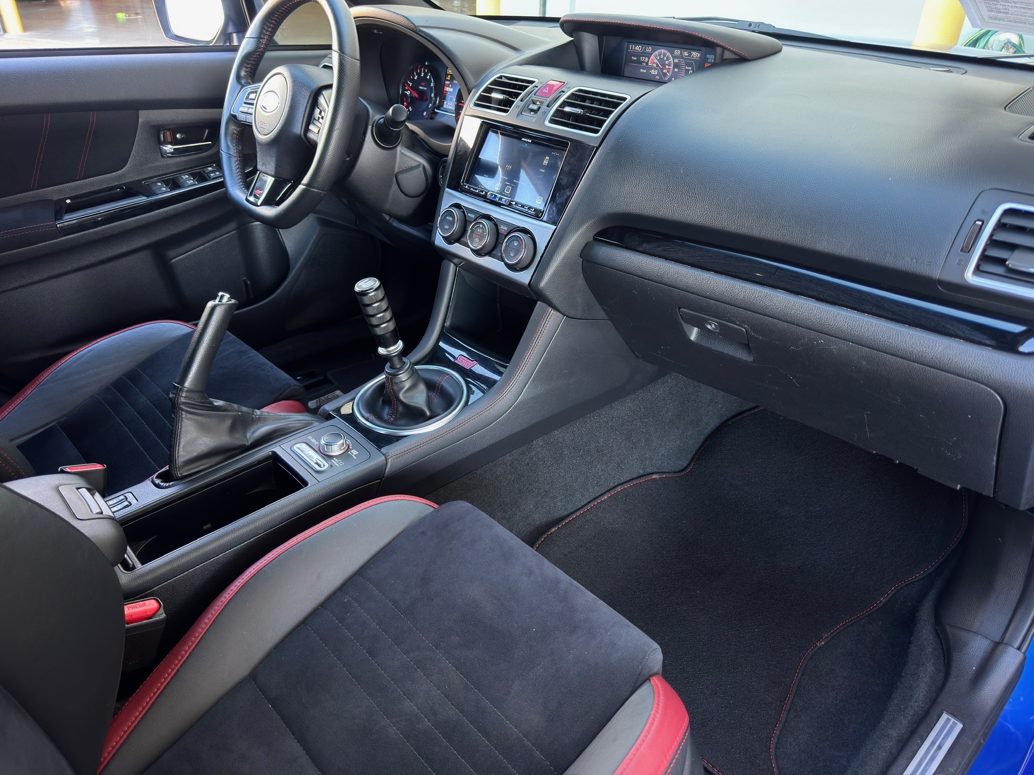 2020 Subaru WRX STi Blue at Emmons Autoplex