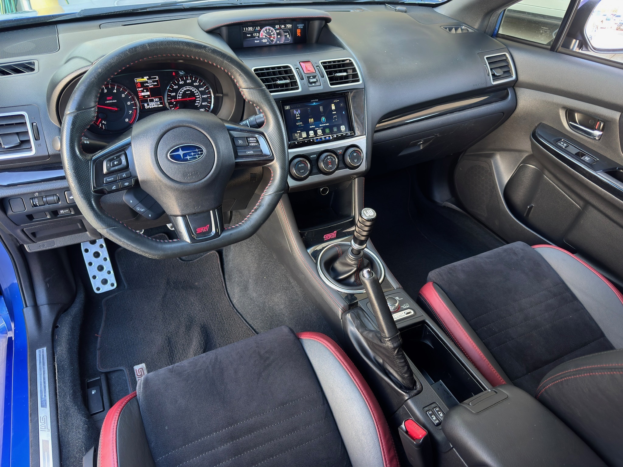 2020 Subaru WRX STi Blue at Emmons Autoplex