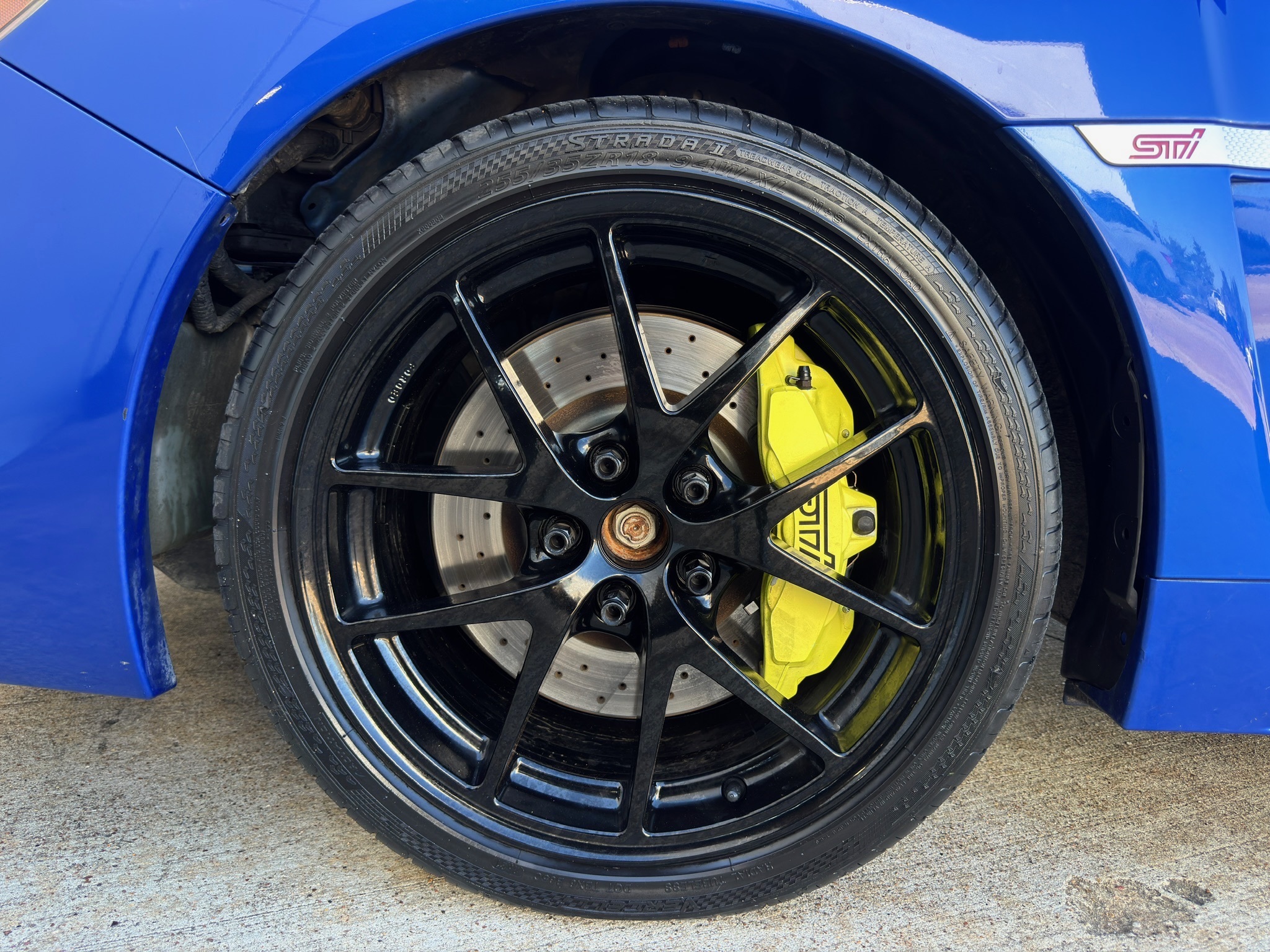2020 Subaru WRX STi Blue at Emmons Autoplex