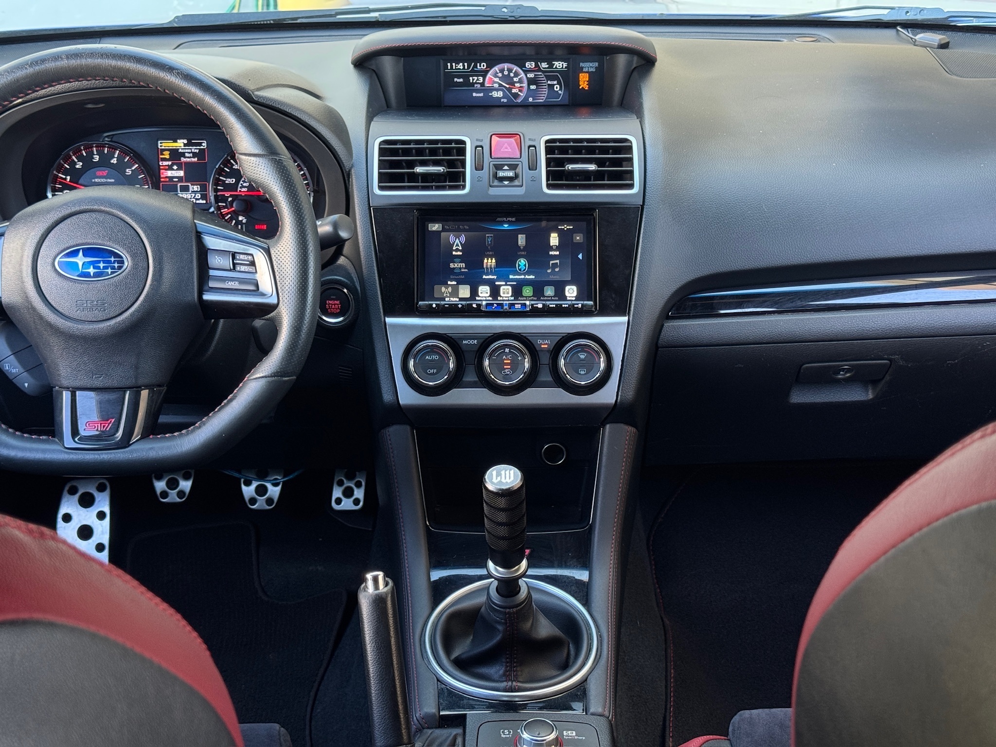 2020 Subaru WRX STi Blue at Emmons Autoplex