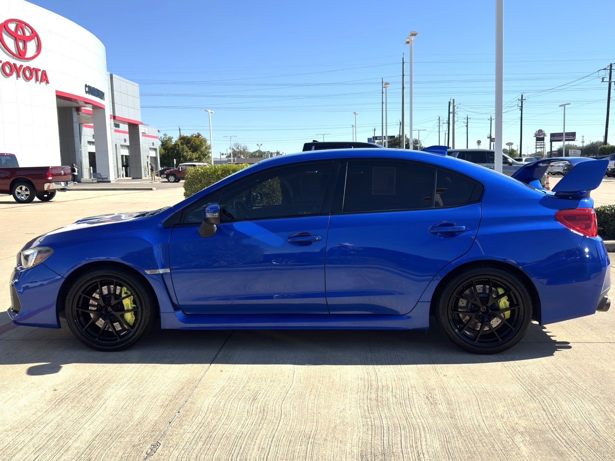 2020 Subaru WRX STi Blue at Emmons Autoplex