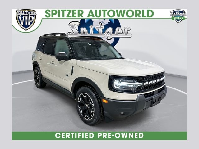 Desert Sand 2025 Ford Bronco Sport Outer Banks AWD SUV / Crossover All-Wheel Drive 8-Speed Automatic