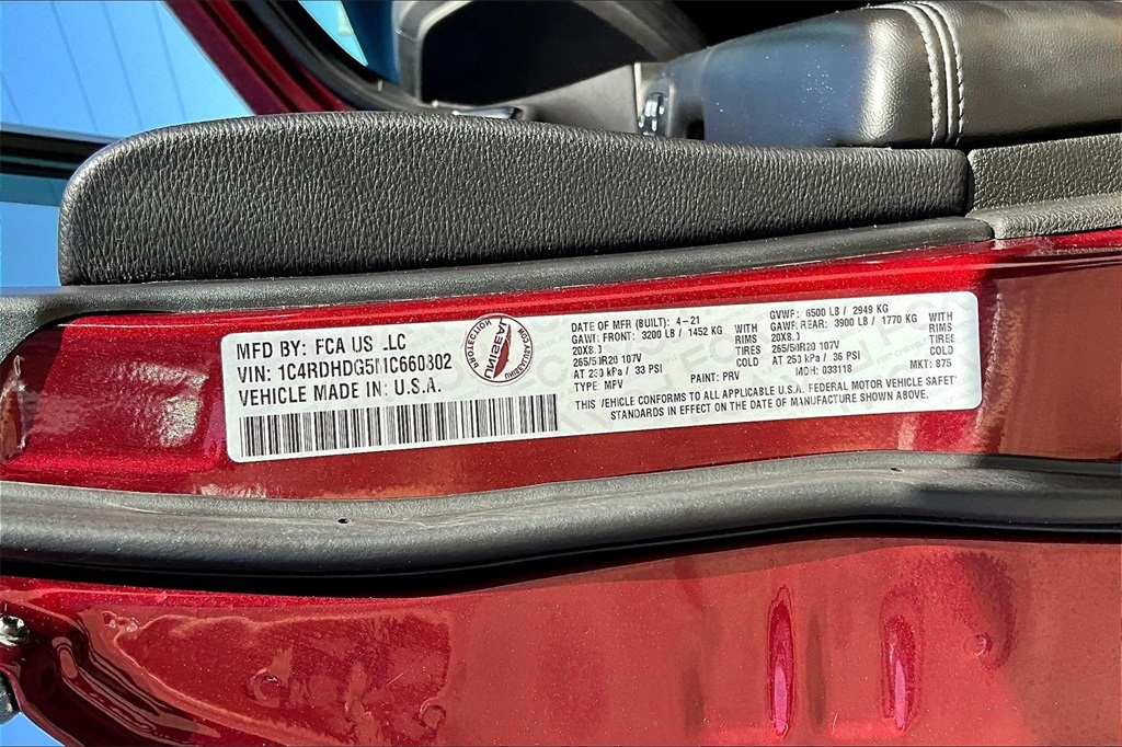 2021 Dodge Durango GT Plus Red at Big Star Chrysler Jeep Dodge Ram 