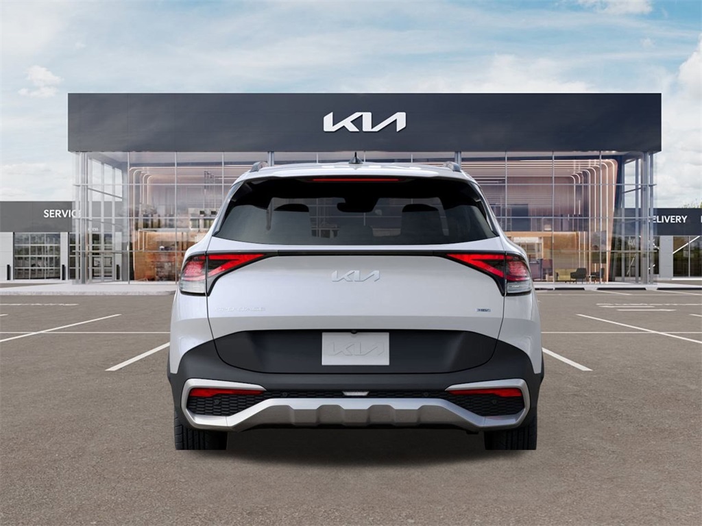 2025 Kia Sportage Hybrid EX White at Shottenkirk Kia Fort Bend
