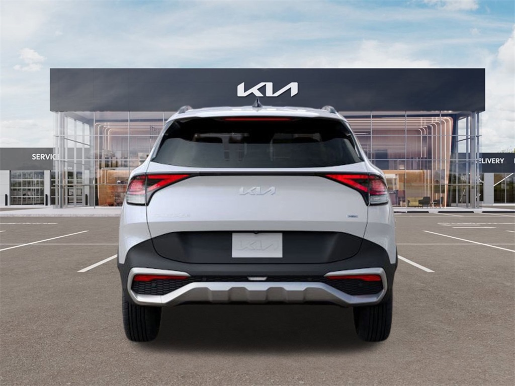 2025 Kia Sportage Hybrid EX White at Shottenkirk Kia Fort Bend