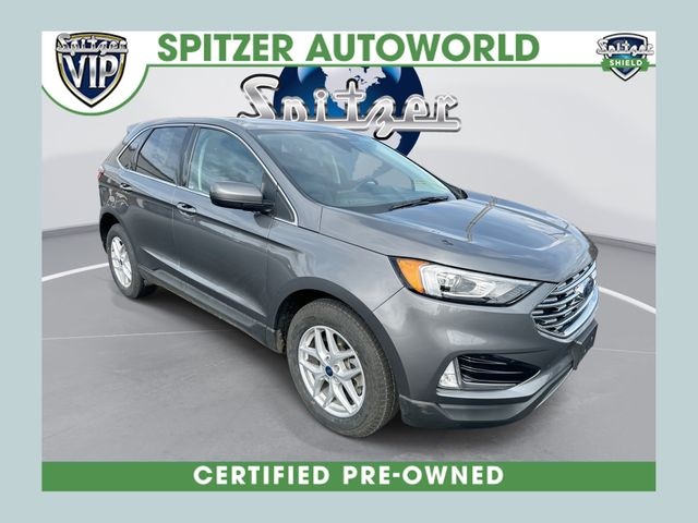 Gray Metallic 2021 Ford Edge SEL AWD SUV / Crossover All-Wheel Drive 8-Speed Automatic