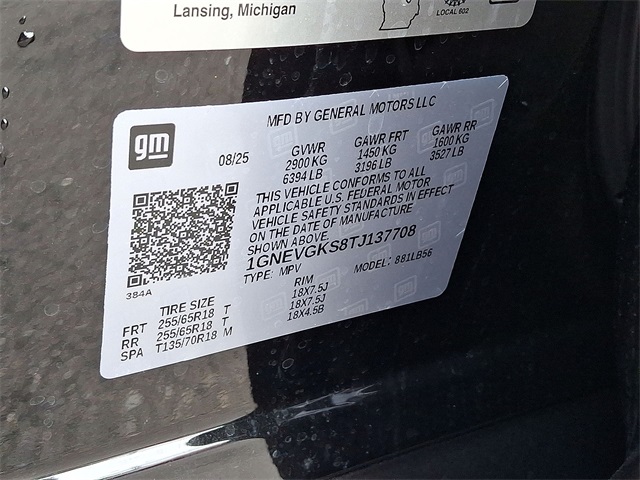 2026 Chevrolet Traverse LT for sale at PATRIOT CHEVROLET OF WARMINSTER