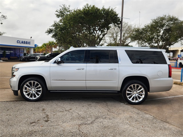 2019 Chevrolet Suburban Premier Silver at Central Houston Nissan