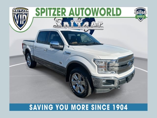 Star White Metallic Tri-Coat 2020 Ford F-150 King Ranch SuperCrew 4WD Pickup Truck Four-Wheel Drive Automatic
