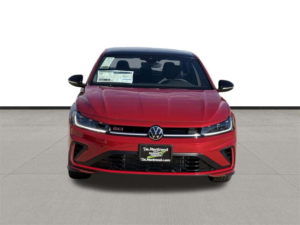 2026 Volkswagen Jetta GLI 2.0T Autobahn Red at DeMontrond Automotive Group