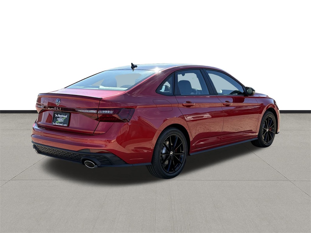 2026 Volkswagen Jetta GLI 2.0T Autobahn Red at DeMontrond Automotive Group
