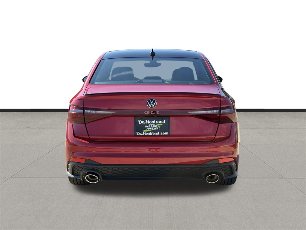 2026 Volkswagen Jetta GLI 2.0T Autobahn Red at DeMontrond Automotive Group