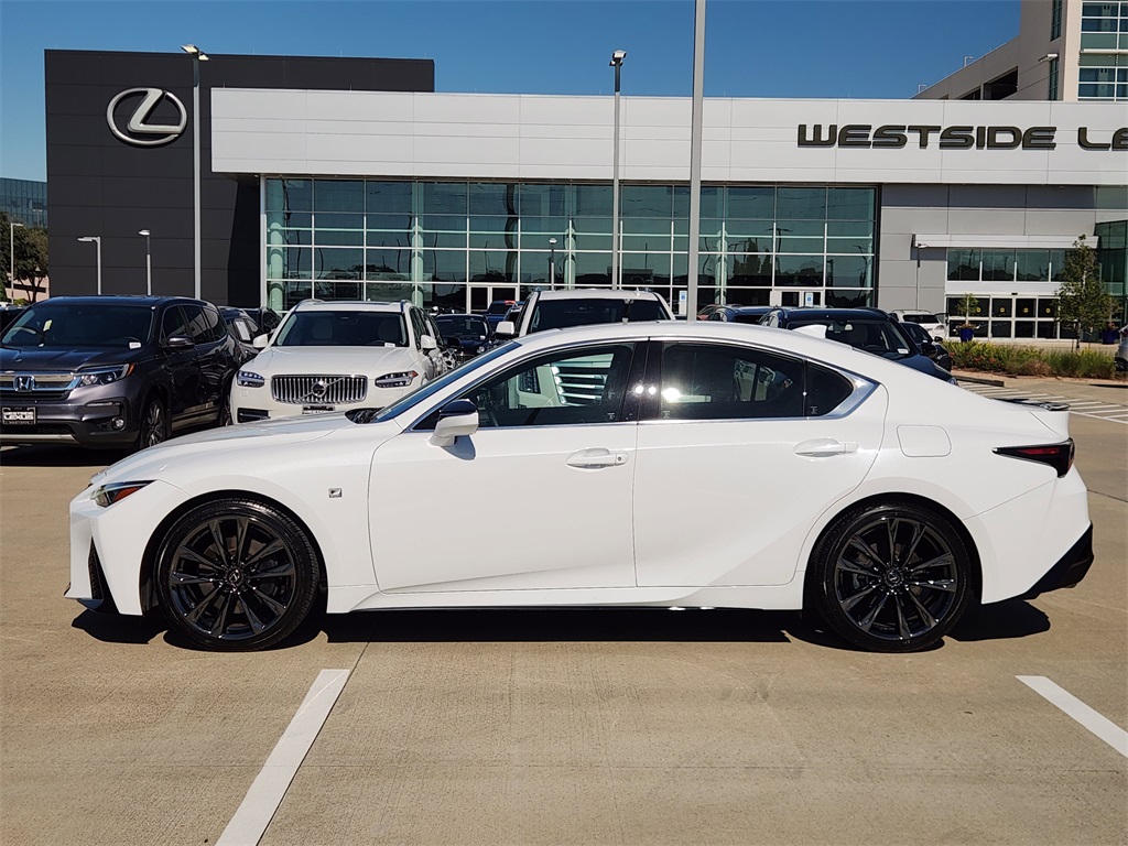 2023 Lexus IS 350 F SPORT White at Mac Haik CDJR North Houston