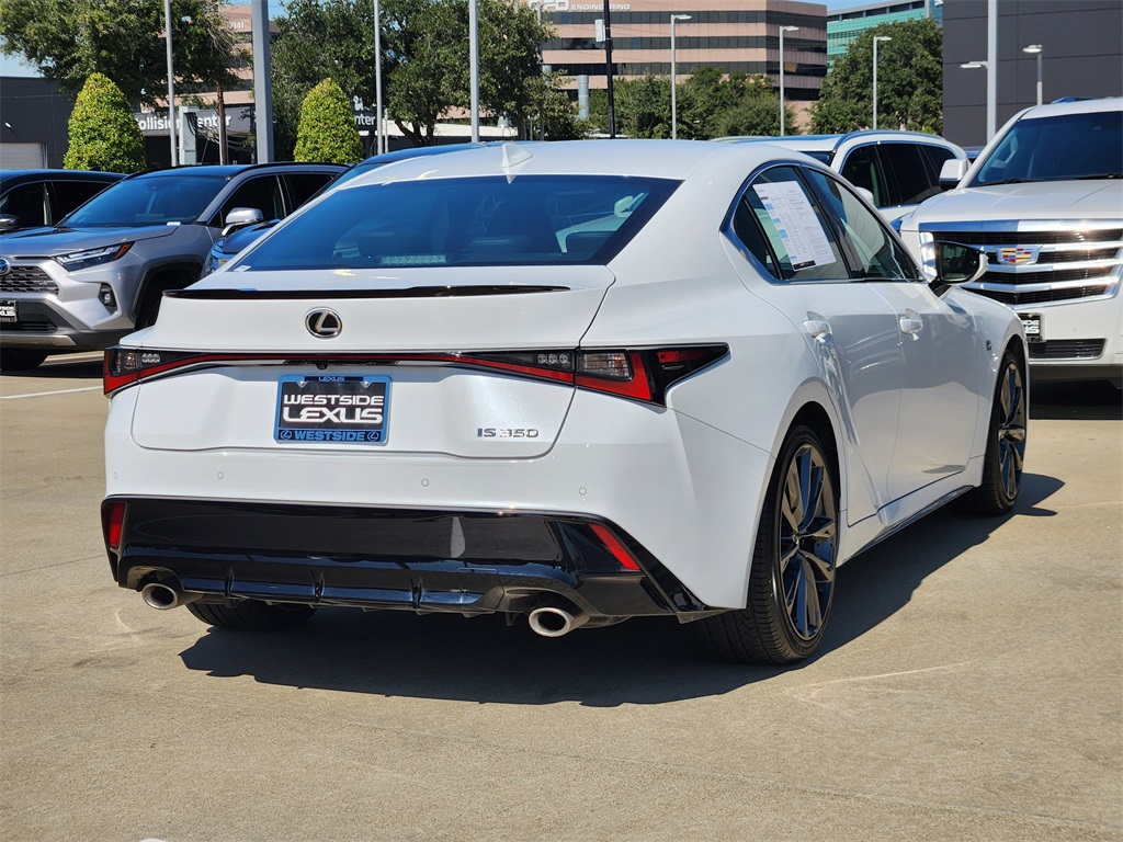 2023 Lexus IS 350 F SPORT White at Mac Haik CDJR North Houston