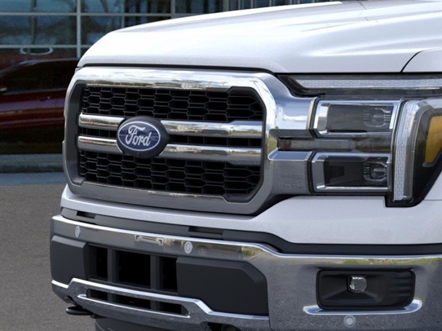 2025 Ford F-150 Lariat White at Classic Ford Galveston