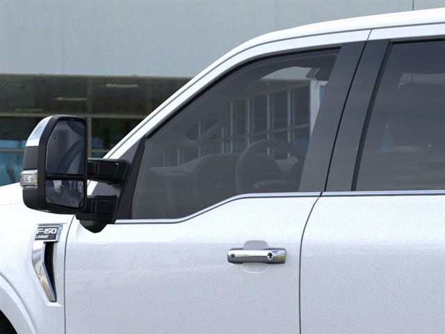 2025 Ford F-150 Lariat White at Classic Ford Galveston