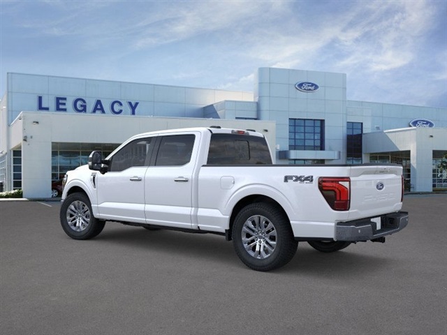 2025 Ford F-150 Lariat White at Classic Ford Galveston