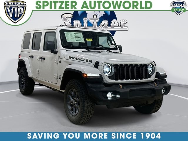 Bright White Clearcoat 2026 Jeep Wrangler SUV / Crossover Four-Wheel Drive 8-Speed Automatic