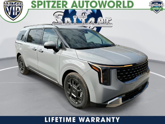Ceramic Silver 2027 Kia Carnival Hybrid Minivan Front-Wheel Drive 6-Speed Automatic