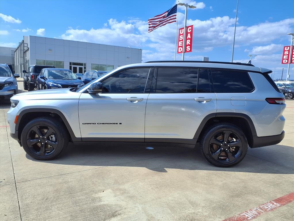 2023 Jeep Grand Cherokee L Altitude Silver at Mac Haik CDJR North Houston