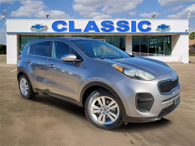 2019 Kia Sportage LX Silver at DeMontrond Automotive Group