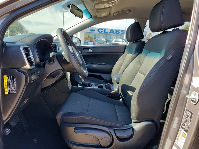 2019 Kia Sportage LX Silver at DeMontrond Automotive Group