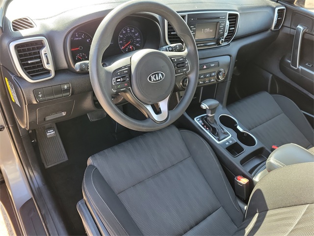 2019 Kia Sportage LX Silver at DeMontrond Automotive Group