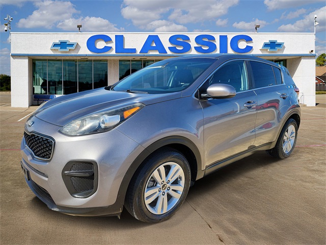 2019 Kia Sportage LX Silver at DeMontrond Automotive Group