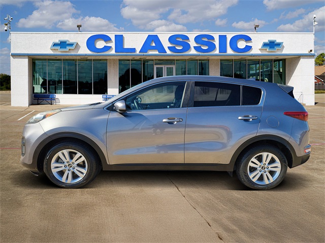 2019 Kia Sportage LX Silver at DeMontrond Automotive Group