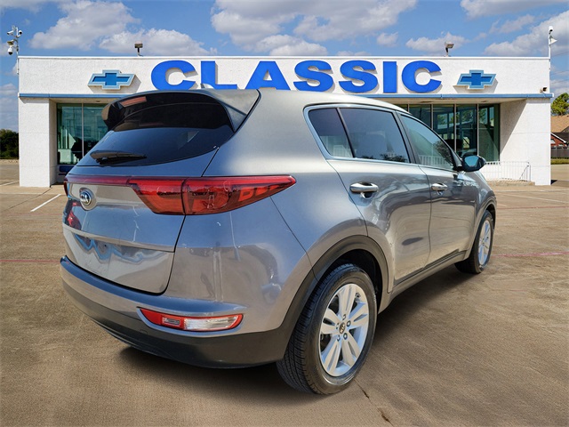 2019 Kia Sportage LX Silver at DeMontrond Automotive Group