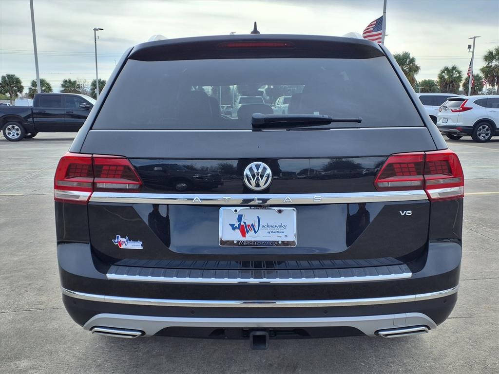 2019 Volkswagen Atlas SEL Black at River Oaks CDJR