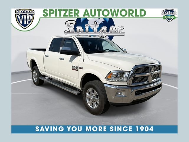 Pearl White 2018 RAM 2500 Pickup Truck Four-Wheel Drive 6-Speed Automatic