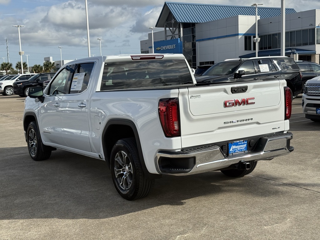 2024 GMC Sierra 1500 SLT White at Wharton Chevrolet GMC