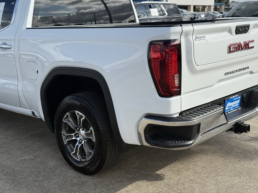2024 GMC Sierra 1500 SLT White at Wharton Chevrolet GMC