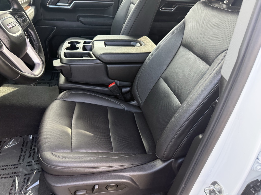 2024 GMC Sierra 1500 SLT White at Wharton Chevrolet GMC