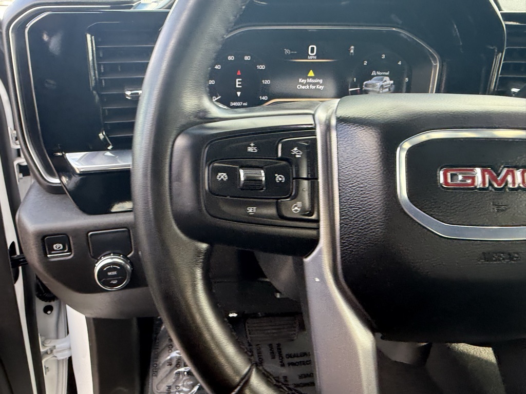 2024 GMC Sierra 1500 SLT White at Wharton Chevrolet GMC