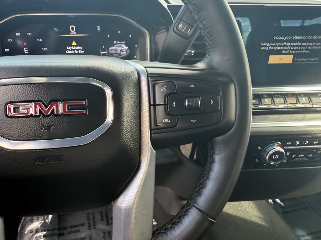 2024 GMC Sierra 1500 SLT White at Wharton Chevrolet GMC