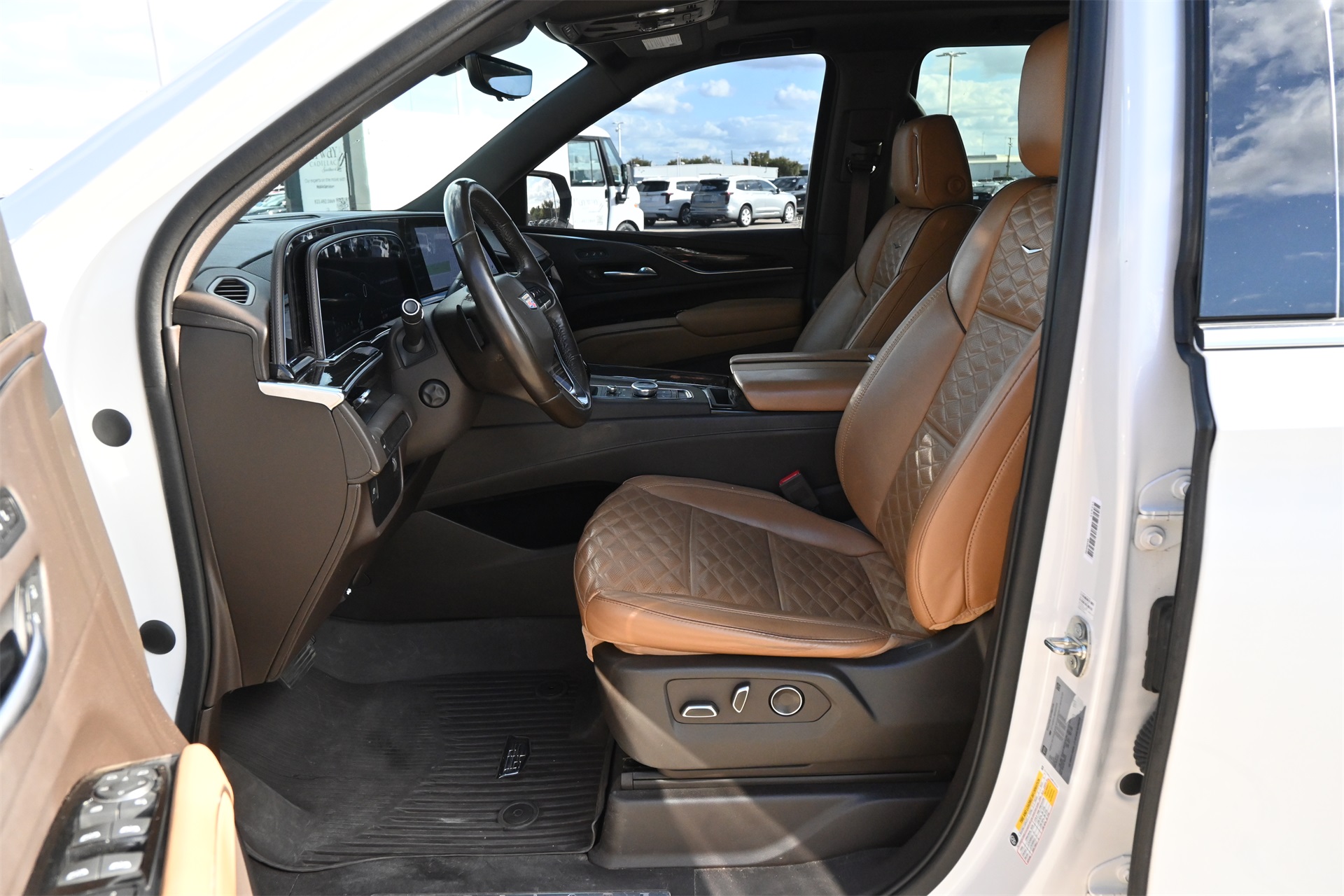 2021 Cadillac Escalade ESV Premium White at Victoria Chrysler Dodge Jeep Ram